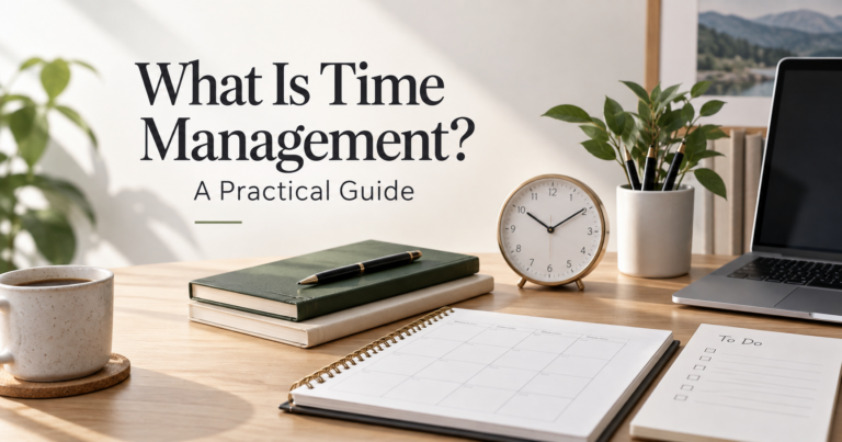 What Is Time Management? A Practical Guide